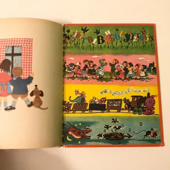 Vintage 1964 Wonder Book Around The  World Cut Out Book - Picture 15 of 16